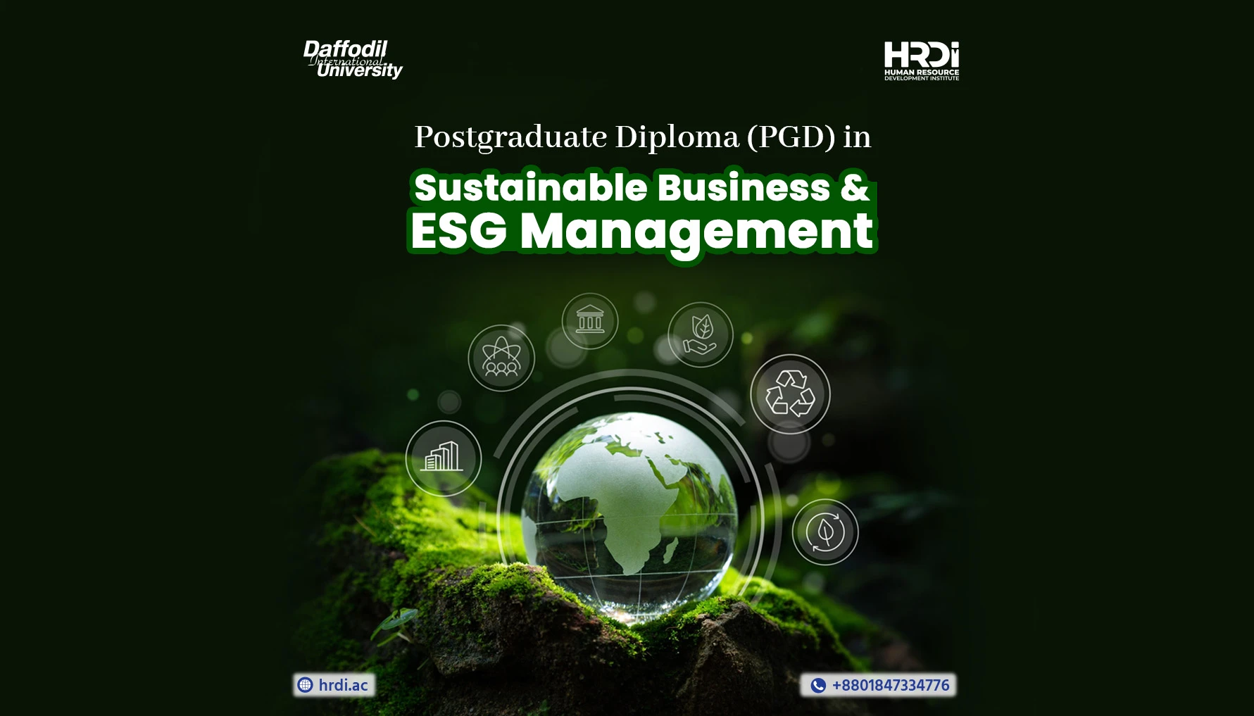 PGD in Sustainable Business and ESG Management